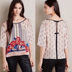 Moulinette Soeurs burnout velvet top